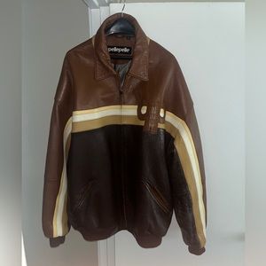 Peale Pelle leather jacket. Size 52(2XL).